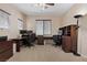 Spacious office featuring two workstations and ample storage, perfect for remote work at 10748 Aldrovandi Dr, Las Vegas, NV 89141