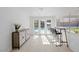 Bright bonus room with a view of the pool, sleek bar stools, and stylish accents at 1912 Calanda Ct, Las Vegas, NV 89102
