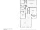 Floor plan featuring a loft, multiple bedrooms, and primary bathroom layout at 2624 Courlan Dr, North Las Vegas, NV 89084