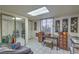 Bonus room offering flexible space for office, gym, or studio with a tile floor and bright lighting at 2735 Poppyseed Way, Las Vegas, NV 89142