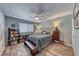 Cozy bedroom featuring a comfortable bed, ample natural light, and closet space, perfect for relaxation and restful nights at 2809 Gilmary Ave, Las Vegas, NV 89102