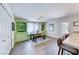 Cozy breakfast nook with built-in shelving and storage, complemented by modern lighting at 2809 Gilmary Ave, Las Vegas, NV 89102