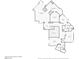 Second floor plan displaying the layout of the bedrooms, bathrooms and closet spaces at 2994 San Lorenzo Ct, Henderson, NV 89052