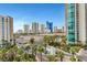 Enjoy city views from this condo at 322 Karen Ave # 708, Las Vegas, NV 89109