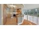 Modern kitchen featuring stainless steel appliances and light wood cabinets at 322 Karen Ave # 708, Las Vegas, NV 89109