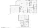 Complete floor plan showcases layouts for both floors, including bedrooms, bathrooms, living room, and kitchen at 4001 Turquoise Falls St, Las Vegas, NV 89129