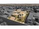 Modern two-story home in a planned community boasts a pool, spa, backyard patio, and desert landscaping at 4208 Lapis Ridge Ct, Las Vegas, NV 89135