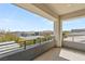Enjoy panoramic neighborhood views from this spacious balcony, perfect for relaxation and entertaining at 4208 Lapis Ridge Ct, Las Vegas, NV 89135