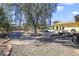 Expansive backyard featuring mature landscaping, a refreshing pool and ample space for outdoor activities at 4343 Sharpshooter Ln, North Las Vegas, NV 89031