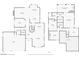 Detailed floor plan showcasing layout of rooms, dimensions, and placement of features in a single Gathering home at 5205 Sandy Cactus Ln, Las Vegas, NV 89149