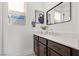 Modern bathroom with sleek vanity, stylish mirror, and ample counter space at 532 Crown Mesa Ave, Las Vegas, NV 89138