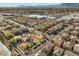 Community aerial view, featuring green space, covered picnic area and Gathering homes at 6217 Red Jamboree Ct, Las Vegas, NV 89130