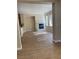 Inviting living room showcasing a cozy fireplace, tile flooring, and neutral color palette at 7439 S Pioneer Way, Las Vegas, NV 89113