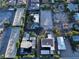 Aerial view of neighborhood and home site in Las Vegas, Nevada at 751 Wexler Ct, Las Vegas, NV 89107