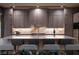 Beautiful kitchen with an island featuring a countertop and modern stainless steel appliances at 751 Wexler Ct, Las Vegas, NV 89107
