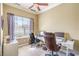 Well-lit home office featuring dual workstations, perfect for productivity and remote work setup at 10 Via Visione # 103, Henderson, NV 89011