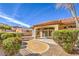 Desert-landscaped backyard, perfect for relaxing and enjoying outdoor living at 10057 Bundella Dr, Las Vegas, NV 89134