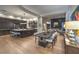 Open floor plan with a modern kitchen, dining area, and comfortable living space at 1900 Vero Dr, Las Vegas, NV 89134