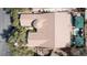 Expansive aerial view of the home's roof, highlighting architectural details and a well-maintained exterior at 2279 Pacini Ct, Henderson, NV 89052