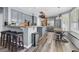 Modern kitchen with sleek countertops, stainless steel appliances, and ample cabinet space, perfect for culinary enthusiasts at 2875 Cooper Creek Dr, Henderson, NV 89074