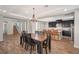 Open dining area with views of kitchen and living room at 352 Sidewheeler St, Henderson, NV 89012