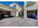 This home features two separate garages, with space for vehicles and storage at 352 Sidewheeler St, Henderson, NV 89012