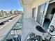 Balcony with tables and chairs overlooking the parking at 3550 Bay Sands Dr # 3089, Laughlin, NV 89029