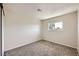 Bedroom with closet, window, and neutral carpet flooring at 3577 Wayne Cir, Las Vegas, NV 89121