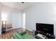 Bright bedroom showcasing wood floors, closet, and doorway to another room at 3662 Riley Ann Ave, Las Vegas, NV 89139