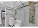 Spa-like bathroom featuring a modern sink, shower, and sleek fixtures at 3930 University Center Dr # 909, Las Vegas, NV 89119