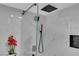 Modern shower features a sleek design and updated fixtures at 3930 University Center Dr # 909, Las Vegas, NV 89119