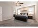 Spacious bedroom with natural light and wooden accents throughout the room at 4227 Diya Ave, North Las Vegas, NV 89084