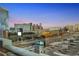 Stunning city view at dusk featuring the Las Vegas strip and surrounding buildings at 4471 Dean Martin Dr # 1207, Las Vegas, NV 89103
