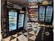 Community market featuring snacks, drinks, and a stylish black-and-white floor at 4471 Dean Martin Dr # 1207, Las Vegas, NV 89103
