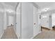 Hallway with tile flooring, closet space, and a front door leading to the entrance at 4655 Fire Fly Cir, Las Vegas, NV 89122
