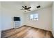 Bright bedroom with lots of light, ceiling fan and lots of space at 6710 Redwood Cir, Las Vegas, NV 89103