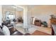 Well-lit home office space with mirrored closet and comfortable seating at 78 Siddall Ave, Las Vegas, NV 89183