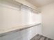 A clean, open walk-in closet features ample shelving for organized storage at 9117 Careful Canvas Ave, Las Vegas, NV 89149
