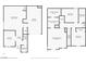Detailed floor plan showing the layout of rooms, dimensions, and closet locations at 9117 Careful Canvas Ave, Las Vegas, NV 89149