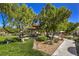 Lush green park area with a gazebo, perfect for picnics and outdoor activities at 9117 Careful Canvas Ave, Las Vegas, NV 89149