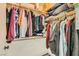 Walk-in closet features organized storage and ample space for clothing and accessories at 950 Seven Hills Dr # 814, Henderson, NV 89052