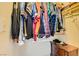 Walk-in closet with ample storage space and custom organization system at 950 Seven Hills Dr # 814, Henderson, NV 89052