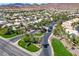 Aerial view of the community, showcasing well-maintained homes and streets at 97 Zimmerman St, Henderson, NV 89002