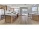 Spacious kitchen features an island with seating and stainless steel appliances at 1317 Fox Acres Dr, Las Vegas, NV 89134