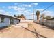 Wide view of the home's spacious backyard showcasing its size and a partial fence at 1520 Teton St, Las Vegas, NV 89101