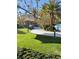 Picturesque view of a park with lush green grass and a covered picnic area at 172 Tall Ruff Dr, Las Vegas, NV 89148