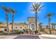 Community clubhouse featuring a private entrance, landscaping, and a stylish architectural design at 2555 Hampton Rd # 4204, Henderson, NV 89052