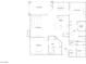 A black and white floor plan displaying the layout of the home's rooms at 2555 Hampton Rd # 4204, Henderson, NV 89052