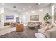 Bright, open living room with comfortable seating, modern decor, and ample natural light at 2555 Hampton Rd # 4204, Henderson, NV 89052