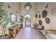 A grand lobby featuring stylish decor, tile floors, and elegant lighting at 2555 Hampton Rd # 4204, Henderson, NV 89052